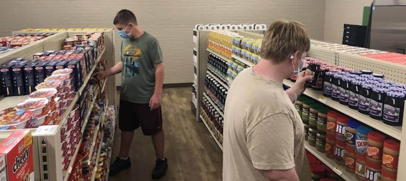 High School Grocery Store Where Students Use Good Deeds as Payment